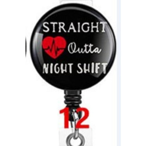 Wholesale Easy Pull Button Nurse Retractable Badge Scroll ABS Keychain